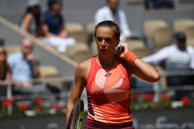Tennis : Roland Garros 2023 - France - Lucia Bronzetti - Italie Tennis : Roland Garros 2023 - France - 30 05 23 ChrysleneCaillaud Panoramic 
