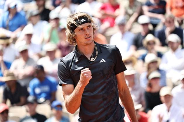 Tennis, French Open, Day 3, Alexander Zverev - Lloyd Harris