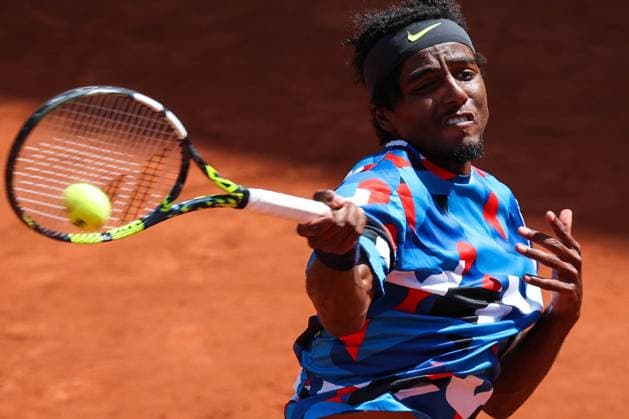 2023 French Open - Day Three Elias YMER (SWE) in action during her match against Casper RUUD (NOR) on Suzanne-LENGLEN court in The French Open Roland Garros 2023 tennis tournament day three. Paris France  Copyright: xIbrahimxEzzatx originalFilename:ezzat-notitle230530_nphTi.jpg