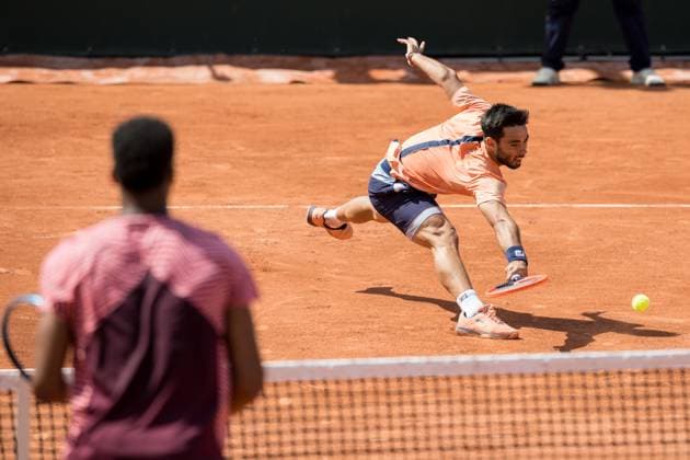2023 French Open - Day Three Genaro Alberto Olivieri during Roland Garros 2023 in Paris, France on May 30, 2023. Paris France  Copyright: xFotoxOlimpikx originalFilename:jastrzebowski-rolandga230530_npXgb.jpg