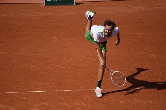 Tennis : Roland Garros 2023 - France - Medvedev - Russie Tennis : Roland Garros 2023 - France - 30 05 23 ChrysleneCaillaud Panoramic 