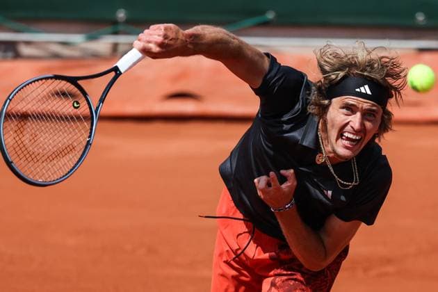 2023 French Open - Day Three Alexander ZVEREV (GER) in action during his match against Lloyd HARRIS (RSA) on Simonne-MATHIEU court in The French Open Roland Garros 2023 tennis tournament day three. Paris France  Copyright: xIbrahimxEzzatx originalFilename:ezzat-notitle230530_npfxd.jpg