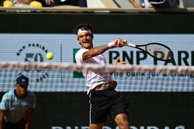Thiago Seyboth Wild ( BRA ) - TENNIS : Roland Garros 2023 - Internationaux de France - 30 05 2023 FedericoPestellini Panoramic 