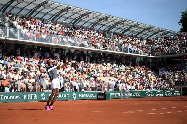 Christopher Eubanks ( USA ) - TENNIS : Roland Garros 2023 - Internationaux de France - 30 05 2023 FedericoPestellini Panoramic 