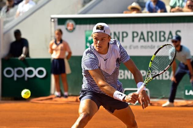 Holger Rune ( DEN ) - TENNIS : Roland Garros 2023 - Internationaux de France - 30 05 2023 FedericoPestellini Panoramic 