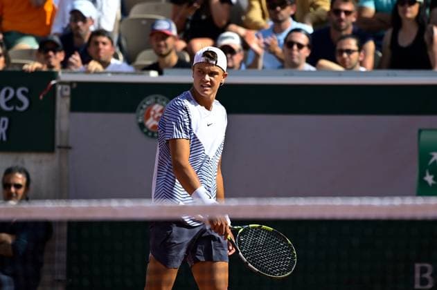 Holger Rune ( DEN ) - TENNIS : Roland Garros 2023 - Internationaux de France - 30 05 2023 FedericoPestellini Panoramic 