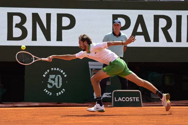 Daniil Medvedev ( RUS ) - TENNIS : Roland Garros 2023 - Internationaux de France - 30 05 2023 FedericoPestellini Panoramic 
