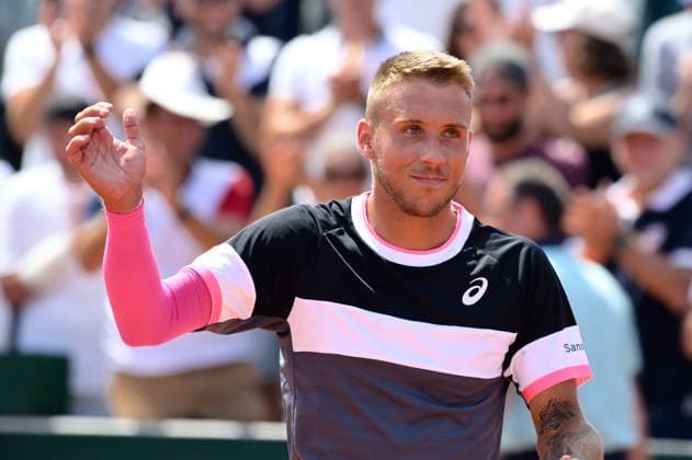 Attitude - Joie de Alex Molcan ( SVK ) - TENNIS : Roland Garros 2023 - Internationaux de France - 30 05 2023 FedericoPestellini Panoramic 