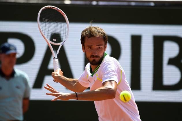 Daniil Medvedev ( RUS ) - TENNIS : Roland Garros 2023 - Internationaux de France - 30 05 2023 FedericoPestellini Panoramic 
