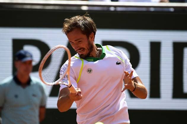 Daniil Medvedev ( RUS ) - TENNIS : Roland Garros 2023 - Internationaux de France - 30 05 2023 FedericoPestellini Panoramic 