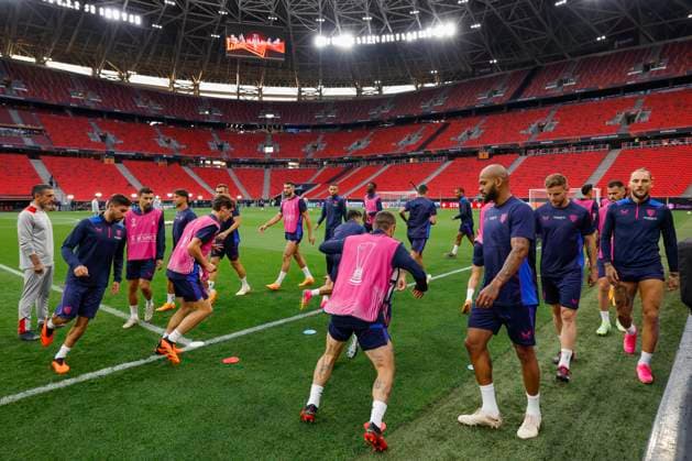Football, EL Final, Sevilla FC Training in Budapest