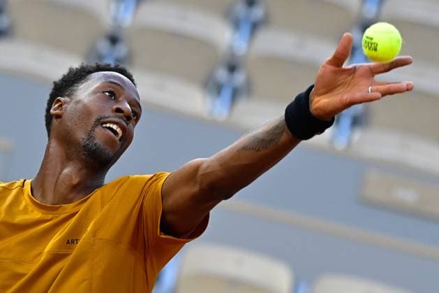 Gael Monfils ( FRA ) - TENNIS : Roland Garros 2023 - Internationaux de France - 30 05 2023 FedericoPestellini Panoramic 