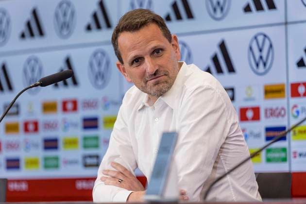 DFB Press Conference, World Cup Squad Announcement, DFB Campus, 31 05 2023 Panagiotis Joti Chatzialexiou Sporting Director National Teams DFB , DFB Press Conference, Frankfurt, DFB Campus, 31 5 2023 Copyright: xBEAUTIFULxSPORTS Gawlikx