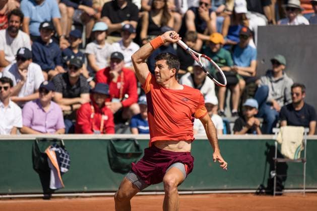 TENNIS - ATP, Tennis Herren French Open 2023 PARIS,FRANCE,31.MAY.23 - TENNIS - ATP World Tour, French Open, Roland Garros, Grand Slam. Image shows Sebastian Ofner (AUT).  GEPAxpictures xFrancoisxAsal