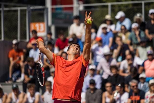 TENNIS - ATP, Tennis Herren French Open 2023 PARIS,FRANCE,31.MAY.23 - TENNIS - ATP World Tour, French Open, Roland Garros, Grand Slam. Image shows Sebastian Ofner (AUT).  GEPAxpictures xFrancoisxAsal