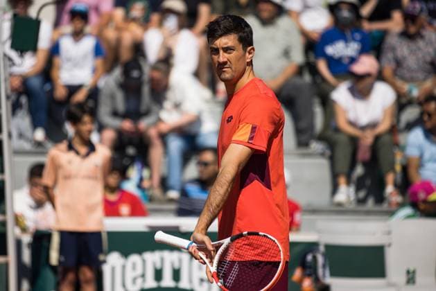 TENNIS - ATP, Tennis Herren French Open 2023 PARIS,FRANCE,31.MAY.23 - TENNIS - ATP World Tour, French Open, Roland Garros, Grand Slam. Image shows Sebastian Ofner (AUT).  GEPAxpictures xFrancoisxAsal