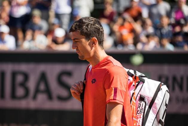 TENNIS - ATP, Tennis Herren French Open 2023 PARIS,FRANCE,31.MAY.23 - TENNIS - ATP World Tour, French Open, Roland Garros, Grand Slam. Image shows Sebastian Ofner (AUT).  GEPAxpictures xFrancoisxAsal