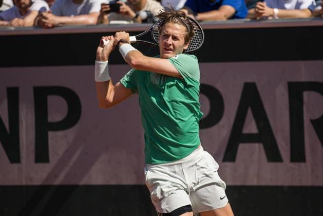 TENNIS - ATP, Tennis Herren French Open 2023 PARIS,FRANCE,31.MAY.23 - TENNIS - ATP World Tour, French Open, Roland Garros, Grand Slam. Image shows Sebastian Korda (USA).  GEPAxpictures xFrancoisxAsal