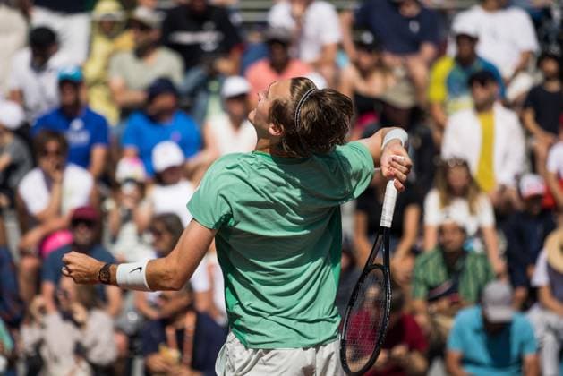 TENNIS - ATP, Tennis Herren French Open 2023 PARIS,FRANCE,31.MAY.23 - TENNIS - ATP World Tour, French Open, Roland Garros, Grand Slam. Image shows Sebastian Korda (USA).  GEPAxpictures xFrancoisxAsal