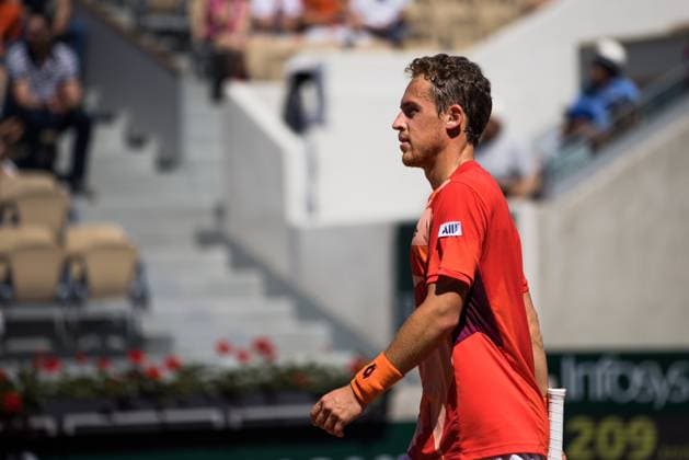 TENNIS - ATP, Tennis Herren French Open 2023 PARIS,FRANCE,31.MAY.23 - TENNIS - ATP World Tour, French Open, Roland Garros, Grand Slam. Image shows Roberto Carballes Baena (ESP).  GEPAxpictures xFrancoisxAsal