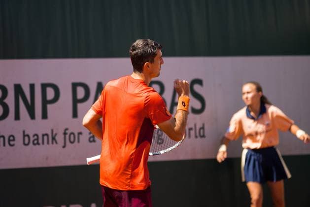 TENNIS - ATP, Tennis Herren French Open 2023 PARIS,FRANCE,31.MAY.23 - TENNIS - ATP World Tour, French Open, Roland Garros, Grand Slam. Image shows Sebastian Ofner (AUT).  GEPAxpictures xFrancoisxAsal