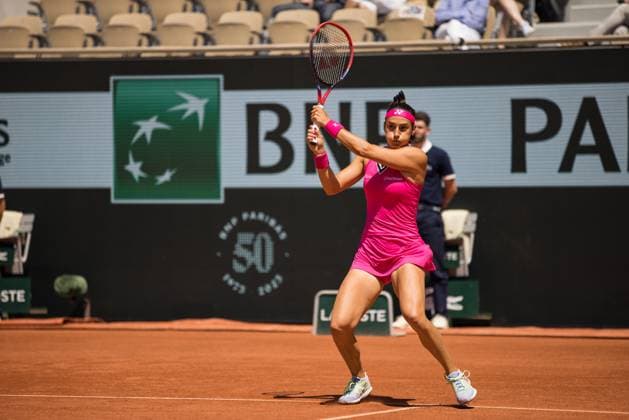 TENNIS - WTA, Tennis Damen French Open 2023 PARIS,FRANCE,31.MAY.23 - TENNIS - WTA Tour, French Open, Roland Garros, Grand Slam. Image shows Caroline Garcia (FRA).  GEPAxpictures xFrancoisxAsal