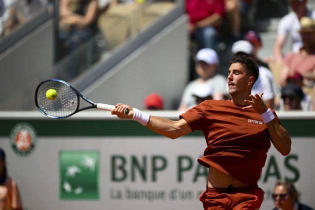 Thanasi Kokkinakis (Aus) TENNIS : Roland Garros 2023 - Paris - 31 05 2023 JBAutissier Panoramic 