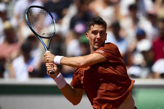 Thanasi Kokkinakis (Aus) TENNIS : Roland Garros 2023 - Paris - 31 05 2023 JBAutissier Panoramic 