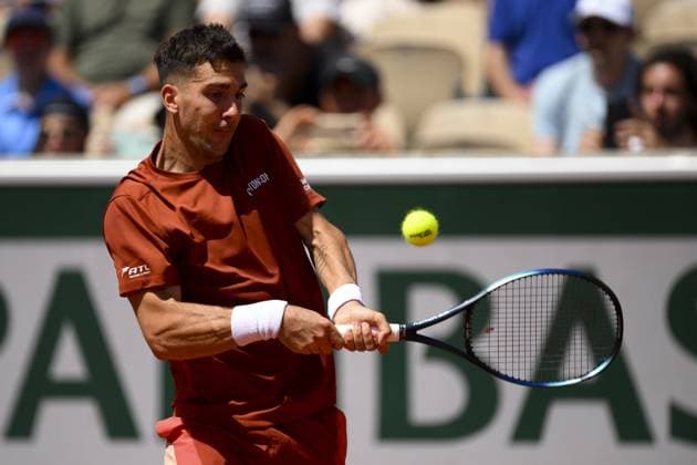 Thanasi Kokkinakis (Aus) TENNIS : Roland Garros 2023 - Paris - 31 05 2023 JBAutissier Panoramic 