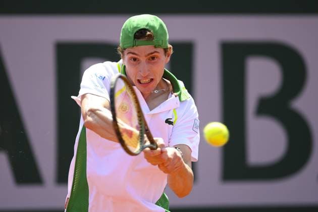 Ugo Humbert (Fra) TENNIS : Roland Garros 2023 - Paris - 31 05 2023 JBAutissier Panoramic 