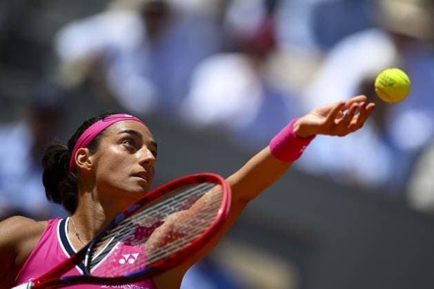 Caroline Garcia (Fra) TENNIS : Roland Garros 2023 - Paris - 31 05 2023 JBAutissier Panoramic 