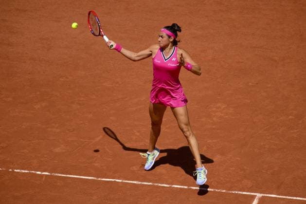 Caroline Garcia (Fra) TENNIS : Roland Garros 2023 - Paris - 31 05 2023 JBAutissier Panoramic 