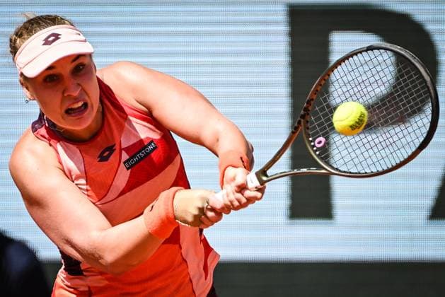 May 31, 2023, Paris, France, France: Anna BLINKOVA of Russia during the fourth day of Roland-Garros 2023, French Open 2023, Grand Slam tennis tournament at the Roland-Garros Stadium on May 31, 2023 in Paris, France. Paris France - ZUMAm308 20230531_zsp_m308_012 Copyright: xMatthieuxMirvillex