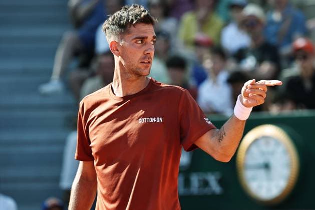 Thanasi Kokkinakis, AUS, during second round of 2023 French Open at Roland Garros, Paris, 31 05 2023