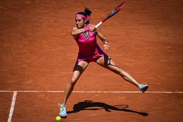 May 31, 2023, Paris, France: CAROLINE GARCIA of France during the fourth day of Roland-Garros 2023, French Open 2023, Grand Slam tennis tournament at the Roland-Garros Stadium on May 31, 2023 in Paris, France. Paris France - ZUMAm308 20230531_zsp_m308_008 Copyright: xMatthieuxMirvillex