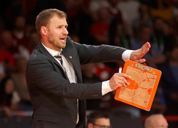 30 05 2023, FC Bayern Basketball vs Ratiopharm Ulm, Audi Dome Munich, sports, in picture Anton Gavel ULM