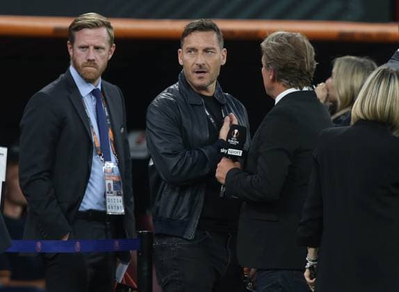 Sevilla v AS Roma, UEFA Europa League Final 2023, Puskas Arena, Budapest, Hungary. - 31st May 2023 Francesco Totti. - Sevilla v AS Roma, UEFA Europa League Final 2023, Puskas Arena, Budapest, Hungary. - 31st May 2023. Budapest Puskas Arena Hungary Copyright: xDanxWeirx CP_UEFA_Europa_League_Final_2023_37