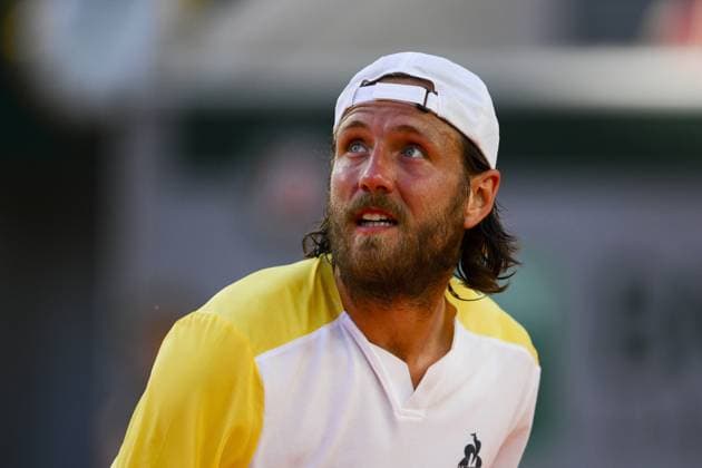 Lucas Pouille (Fra) TENNIS : Roland Garros 2023 - Paris - 31 05 2023 JBAutissier Panoramic 