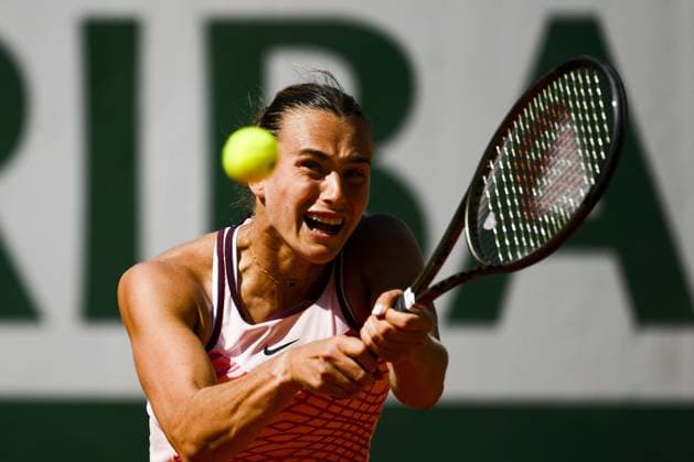 Sport Bilder des Tages Aryna Sabalenka TENNIS : Roland Garros 2023 - Paris - 31 05 2023 JBAutissier Panoramic 