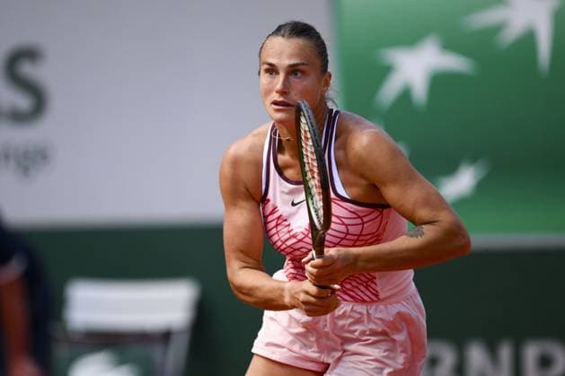 Aryna Sabalenka TENNIS : Roland Garros 2023 - Paris - 31 05 2023 JBAutissier Panoramic 