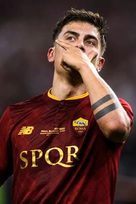 Sevilla FC v AS Roma - UEFA Europa League Paulo Dybala of AS Roma celebrates after scoring a goal during the UEFA Europa League final football match between Sevilla FC and AS Roma. Budapest Hungary Copyright: xNicolòxCampox