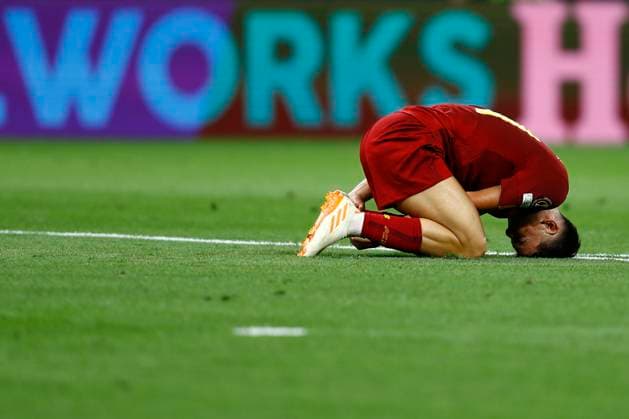 HUN: Sevilla FC-AC Roma. UEFA Europa League Final Paulo Dybala of AS Roma during the UEFA Europa League match, Final between Sevilla FC and AC Roma played at Puskas Arena Stadium on May 31, 2023 in Budapest, Hungary. kpng Copyright: xAntonioxPozox xPRESSINx AP_230531_101