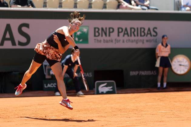 Roland Garros 2023 PARIS, IF - 31.05.2023: ROLAND GARROS 2023 - Markéta Vondrou?ová during the Roland Garros 2023 tournament held in Paris, France. (Photo: Richard Callis Fotoarena) x2382476x  RichardxCallis