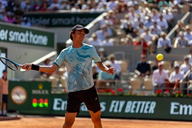 Roland Garros 2023 PARIS, IF - 31.05.2023: ROLAND GARROS 2023 - Taro Daniel during the Roland Garros 2023 tournament held in Paris, France. (Photo: Richard Callis Fotoarena) x2382513x  RichardxCallis