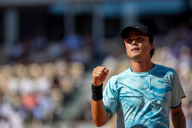 Roland Garros 2023 PARIS, IF - 31.05.2023: ROLAND GARROS 2023 - Taro Daniel during the Roland Garros 2023 tournament held in Paris, France. (Photo: Richard Callis Fotoarena) x2382520x  RichardxCallis