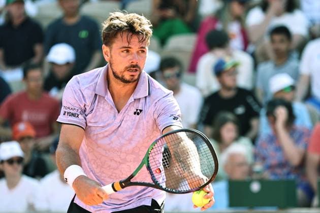 Stanislas Wawrinka, SUI, during second round of 2023 French Open at Roland Garros, Paris, 31 05 2023
