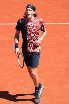 Stefanos Tsitsipas, GRE, during second round of 2023 French Open at Roland Garros, Paris, 31 05 2023