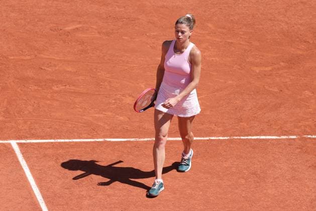 Camila Giorgi, ITA, during second round of 2023 French Open at Roland Garros, Paris, 31 05 2023