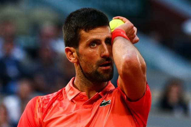 2023 French Open - Day Four Novak DJOKOVIC (SER) during his match against Marton FUCSOVICS (HUN) on Philippe-CHATRIER court in The French Open Roland Garros 2023 tennis tournament day four. Paris France  Copyright: xIbrahimxEzzatx originalFilename:ezzat-notitle230531_npDGR.jpg