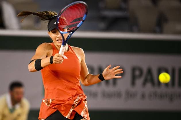 Elina Avanesyan TENNIS : Roland Garros 2023 - Paris - 31 05 2023 JBAutissier Panoramic 